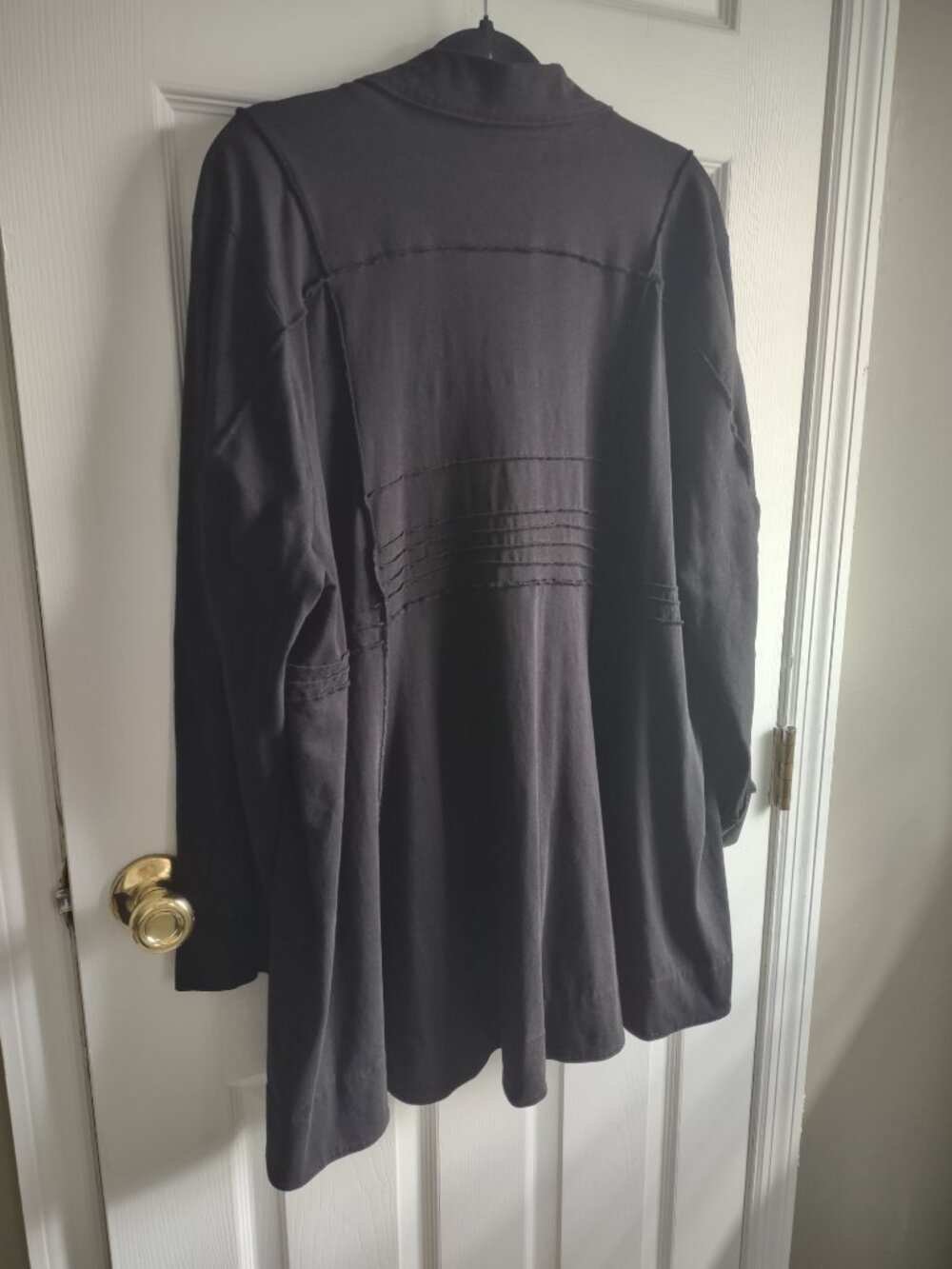 Nic+Zoe 3 button riding jacket - lightweight cotton stretch blazer plus size 2X - Picture 7 of 11